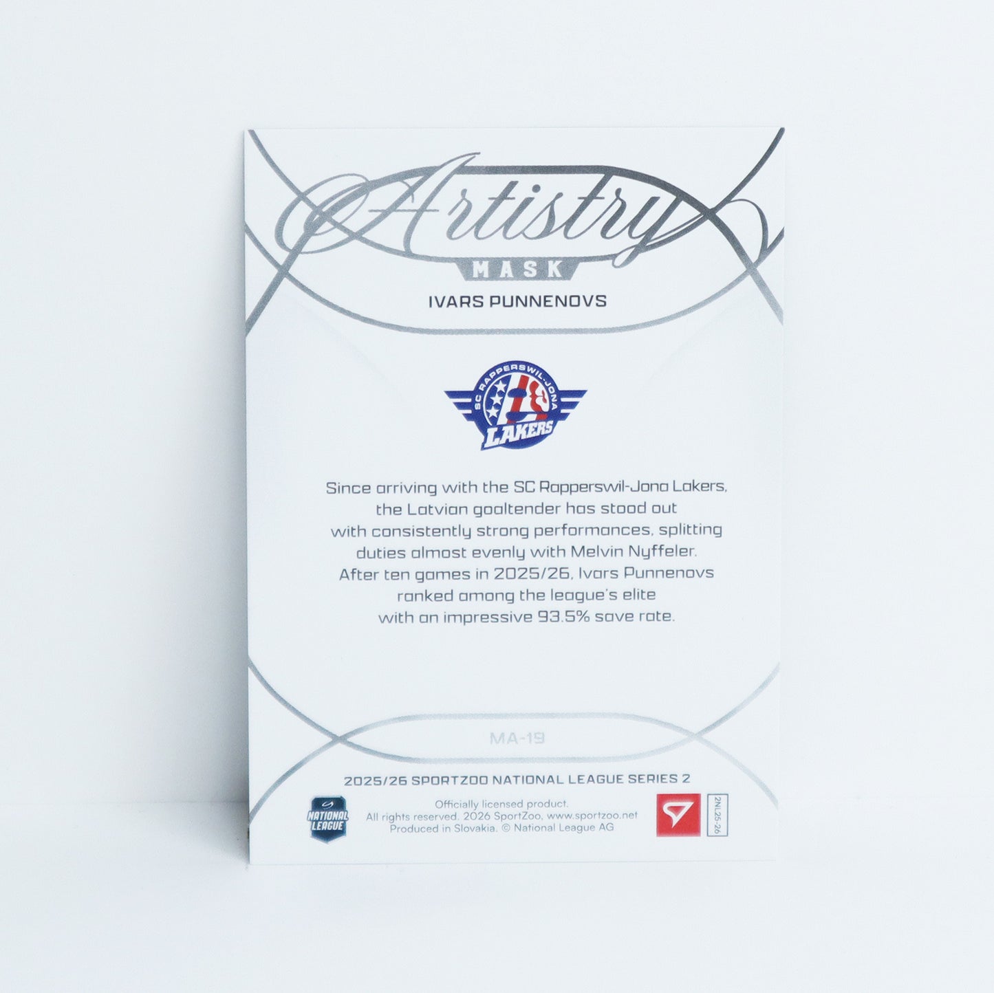 MA-19 - SCRJ - IVARS PUNNENOVS - MASK ARTISTRY BLUE - 44/65