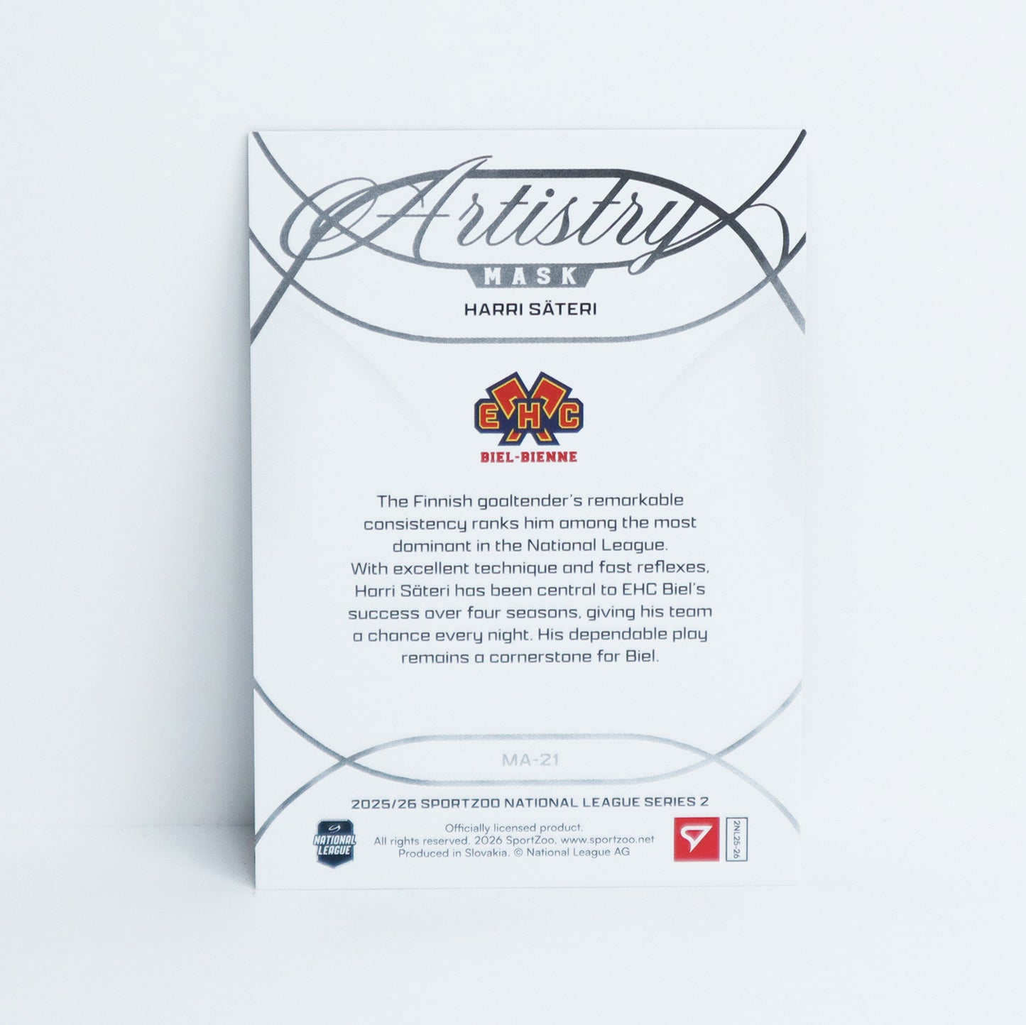 MA-21 - EHCB - HARRI SATERI - MASK ARTISTRY BLUE - 06/65