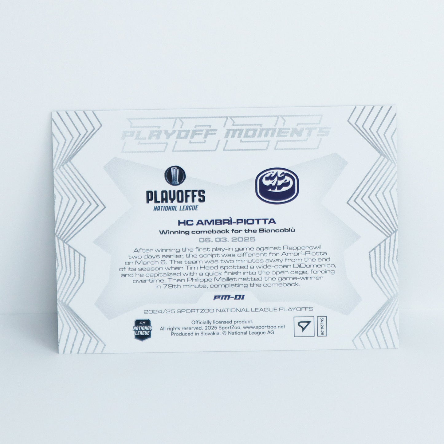 PM-01 - HCAP - HC AMBRI-PIOTTA - BASE