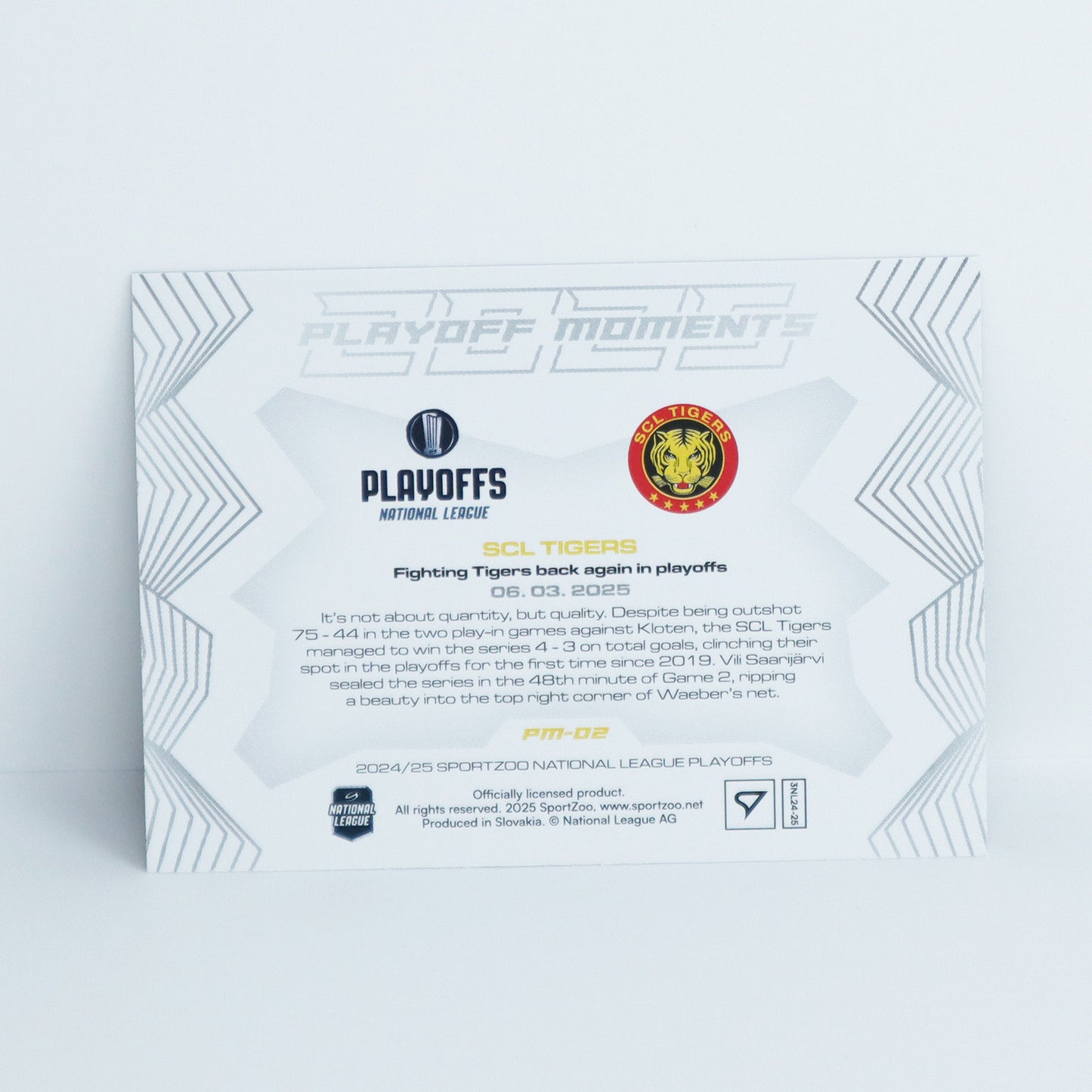 PM-02 - SCL - SCL TIGERS - BASE