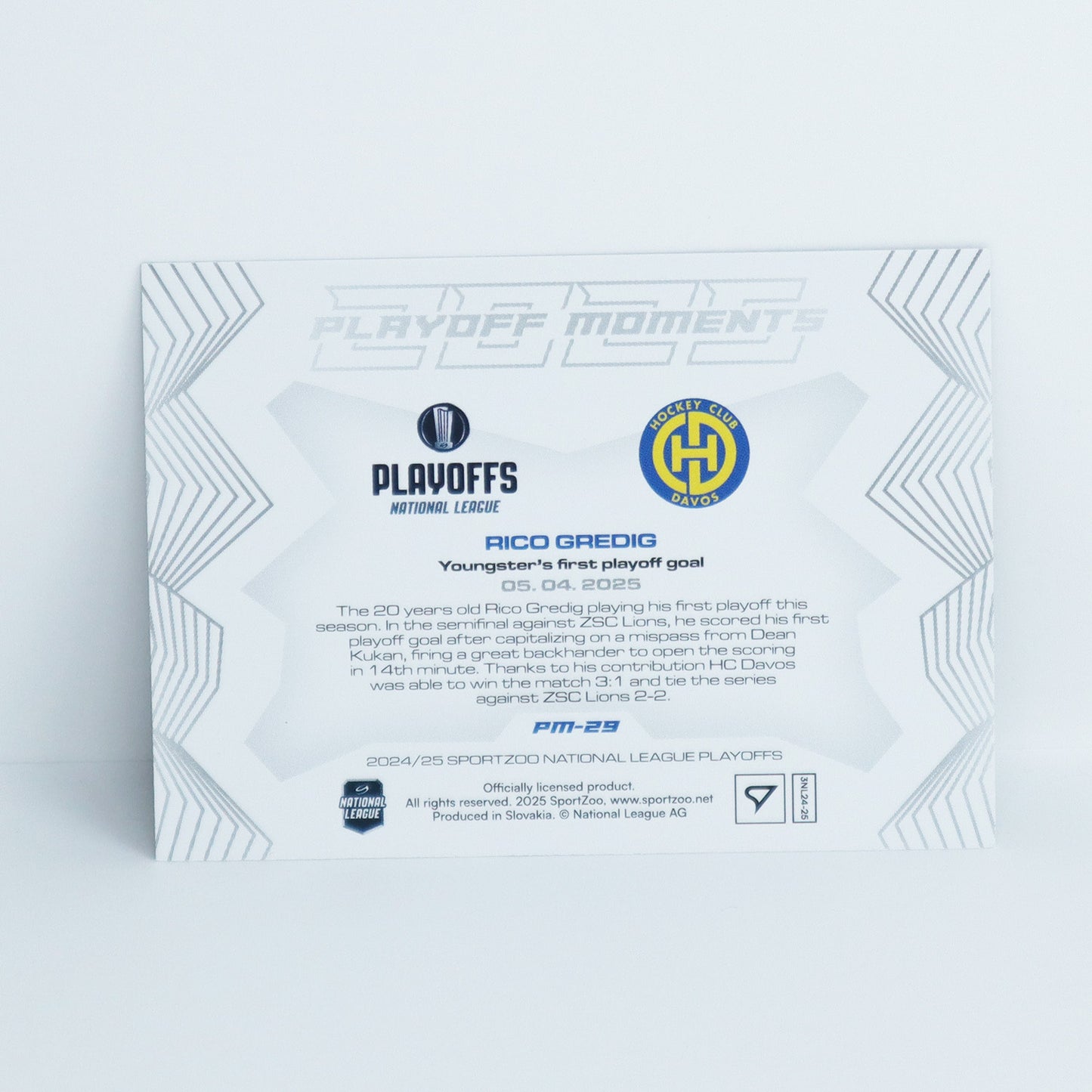 PM-29 - HCD - RICO GREDIG - BASE