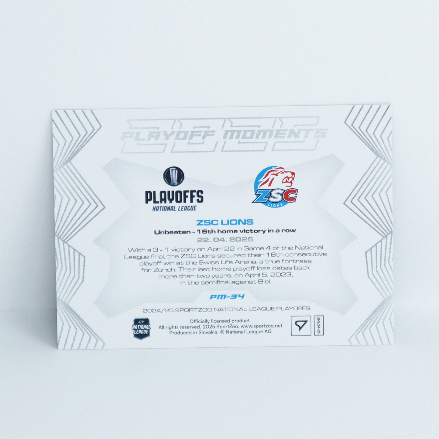 PM-34 - ZSC - ZSC LIONS - BASE