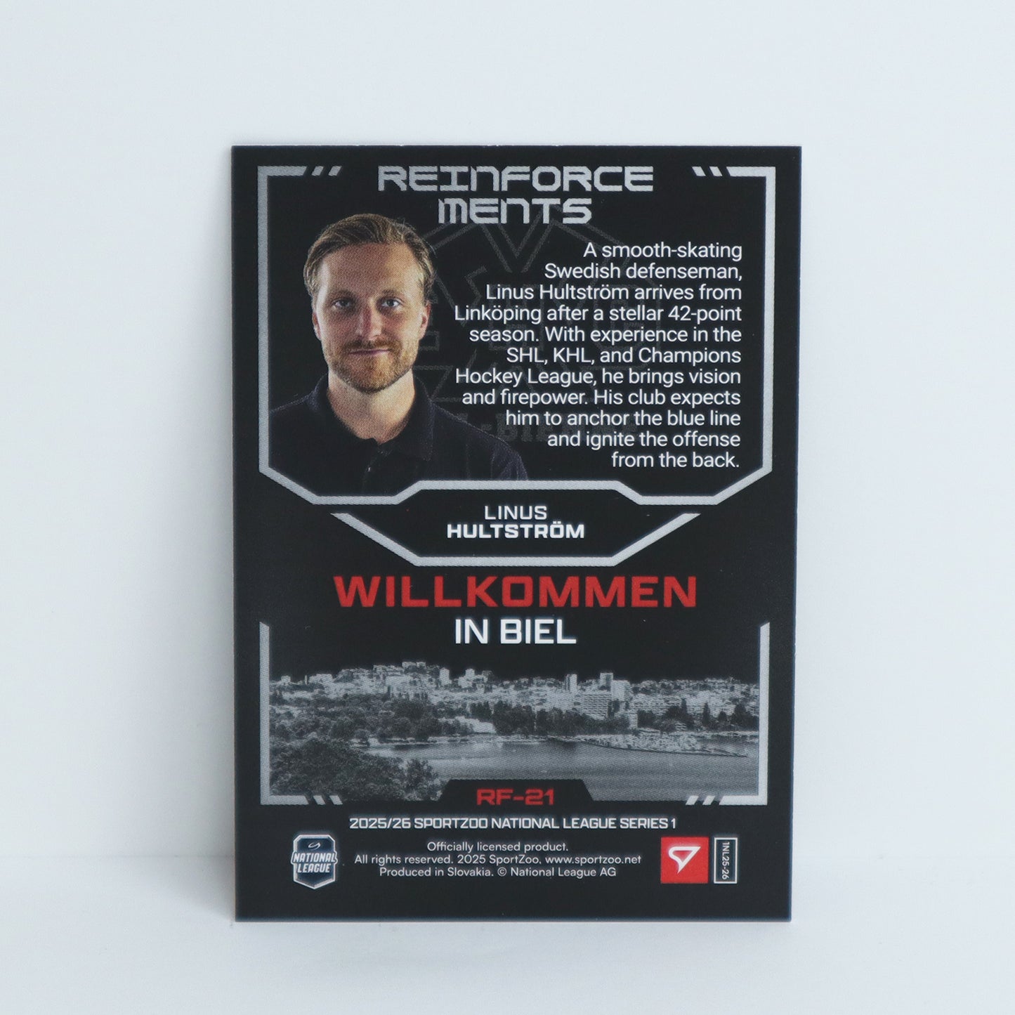 RF-21 - EHCB - LINUS HULTSTROM - REINFORCEMENTS COPPER - 05/80