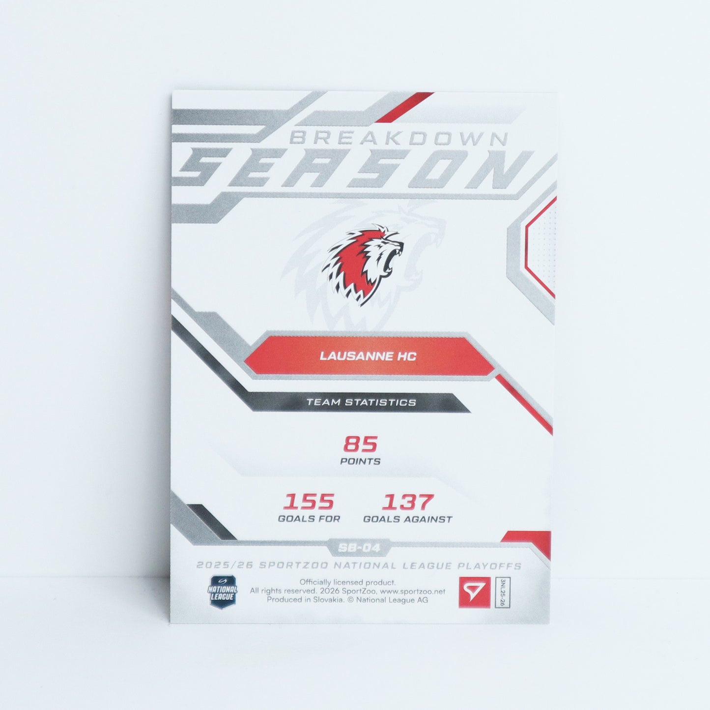 SB-04 - LHC - SAMI NIKU - SEASON BREAKDOWN