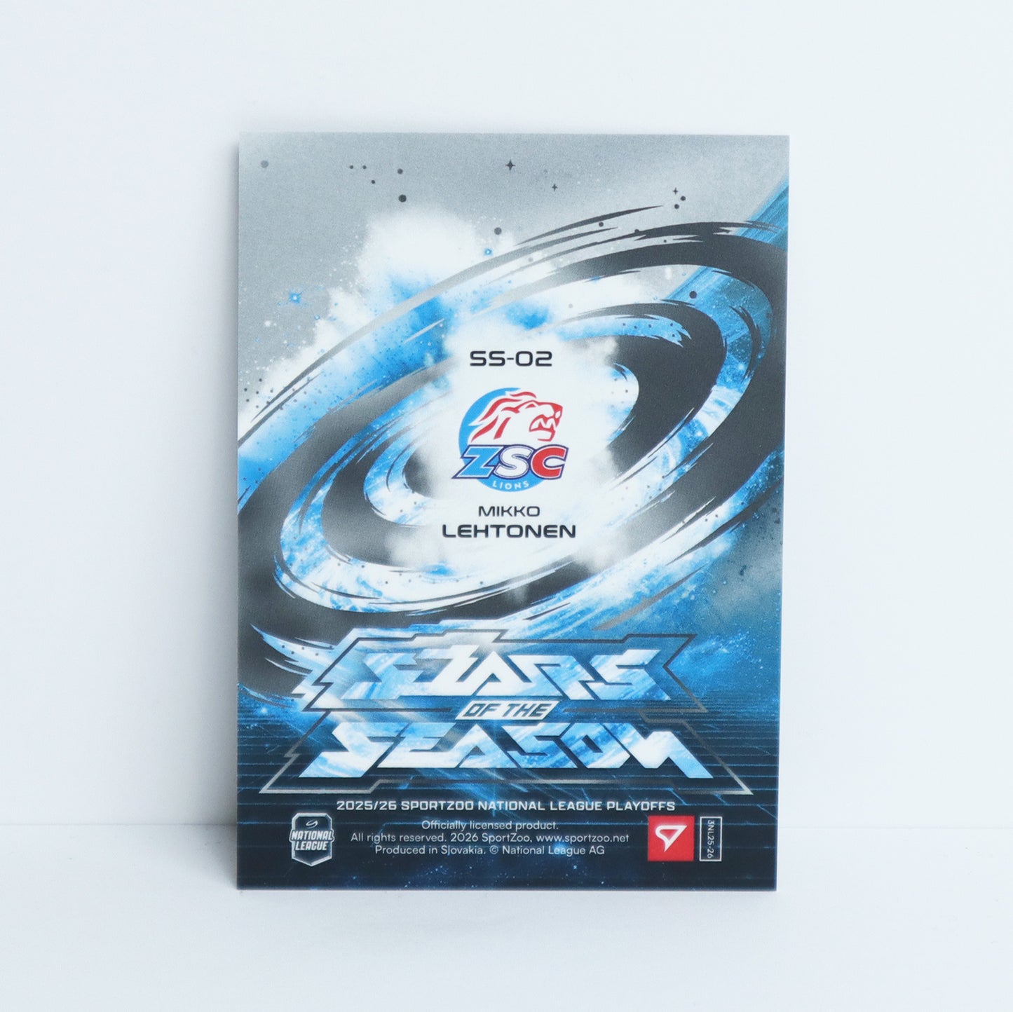 SS-02 - ZSC - MIKKO LEHTONEN - STARS OF THE SEASON BASE