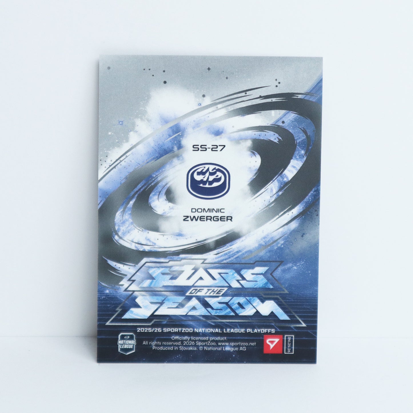 SS-27 - HCAP - DOMINIC ZWERGER - STARS OF THE SEASON BASE