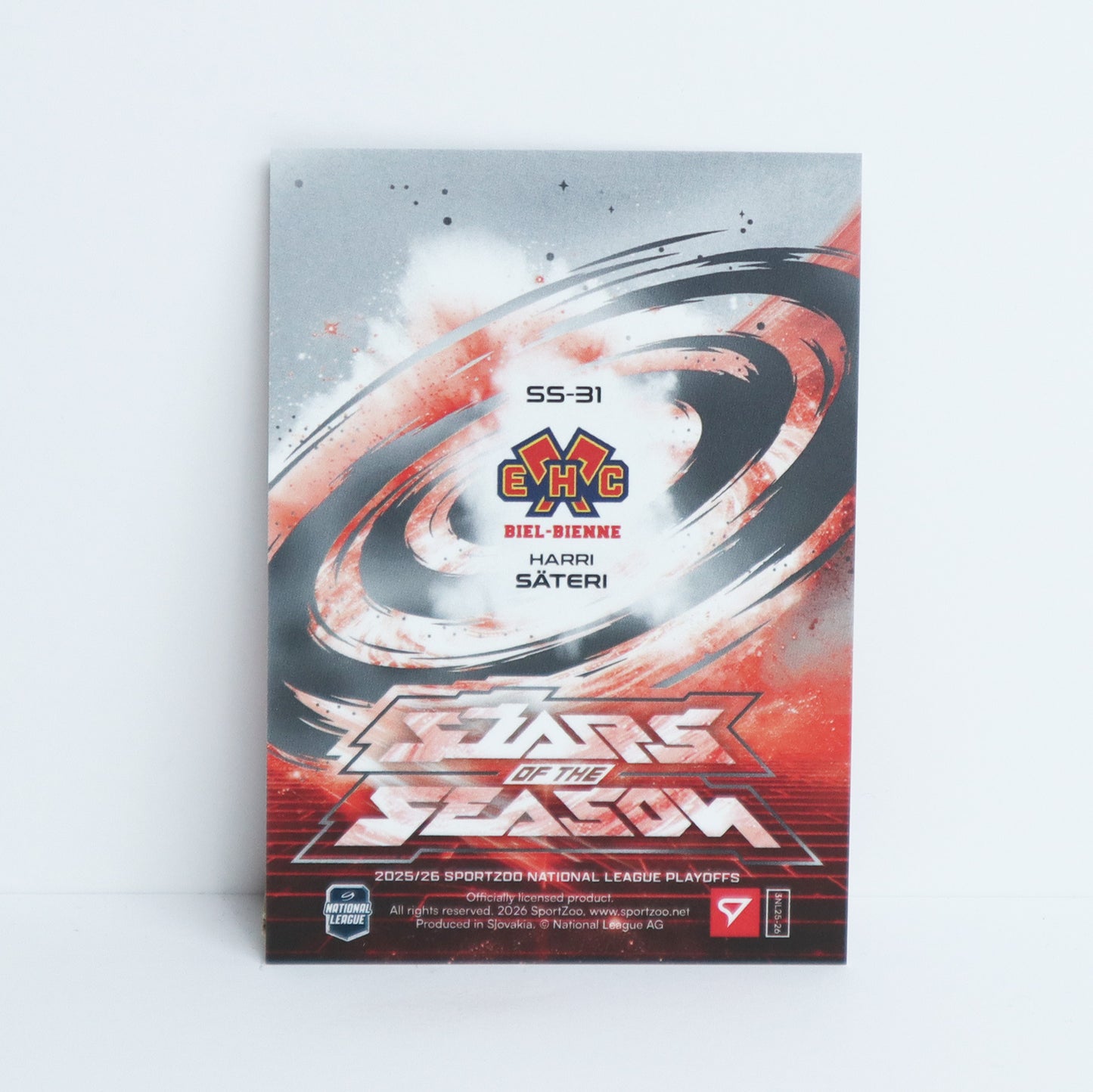 SS-31 - EHCB - HARRI SATERI - STARS OF THE SEASON BASE