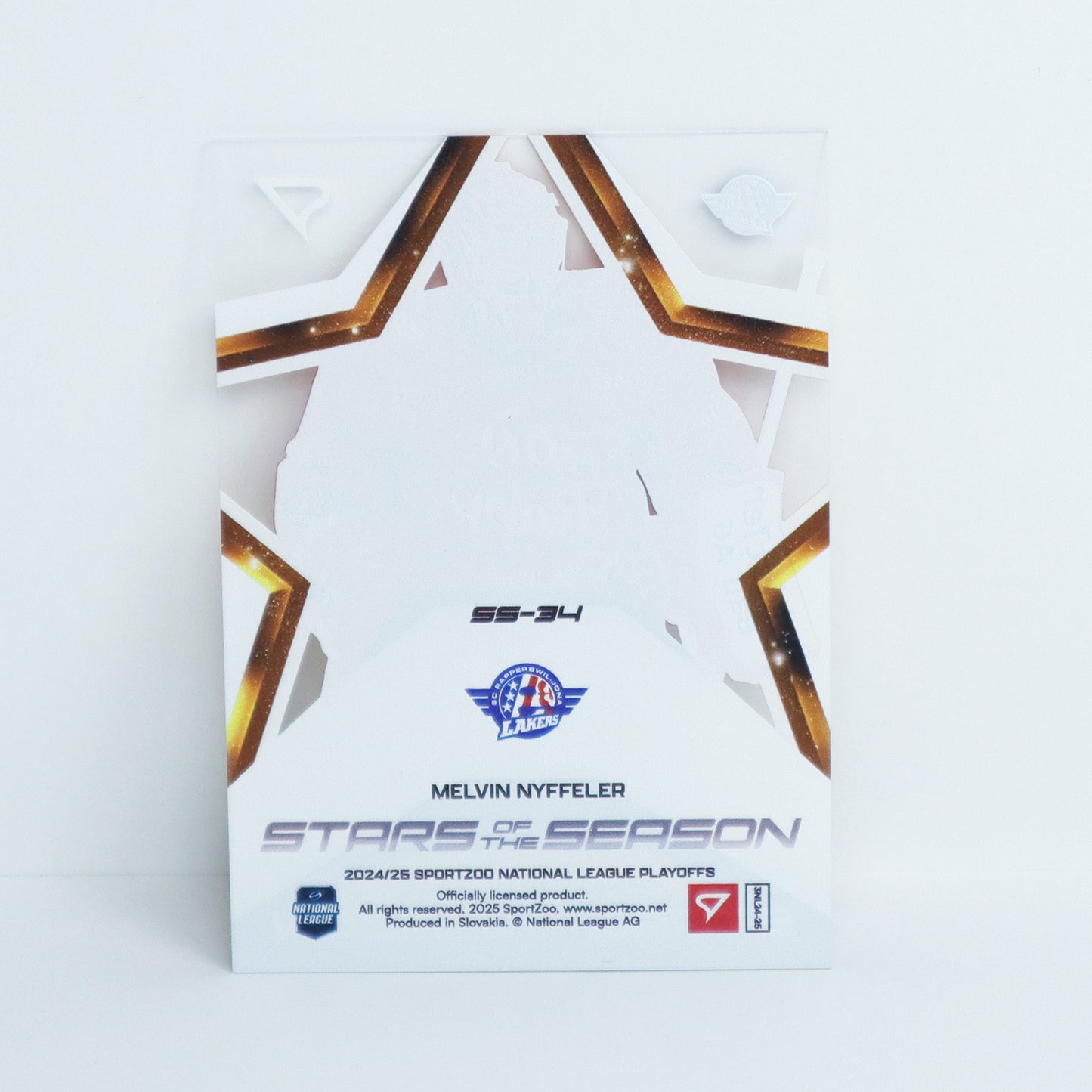 SS-34 - SCRJ - MELVIN NYFFELER - GOLD - 06/25