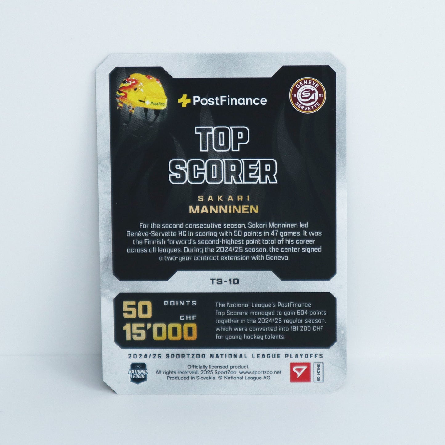 TS-10 - GSHC - SAKARI MANNINEN - GOLDEN FRAME - 04/25