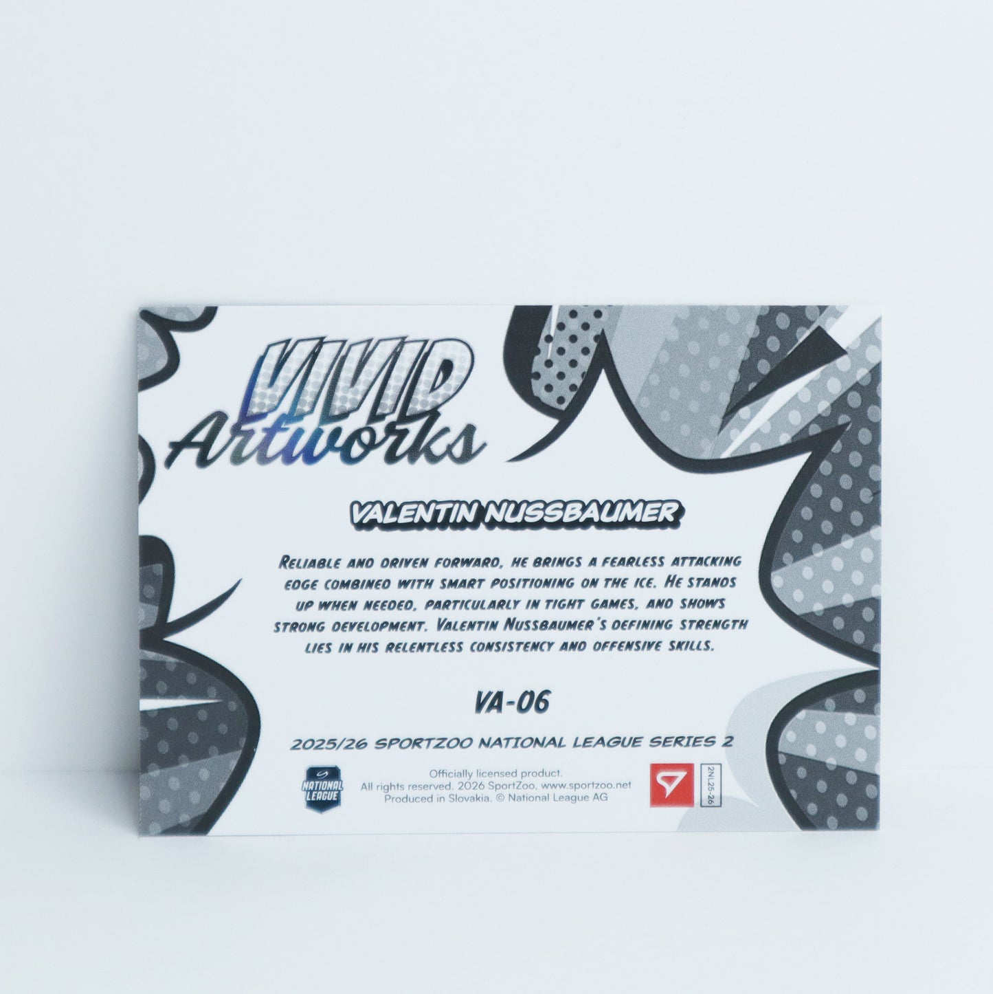VA-06 - HCD - VALENTIN NUSSBAUMER - VIVID ARTWORKS BLACK - 07/25