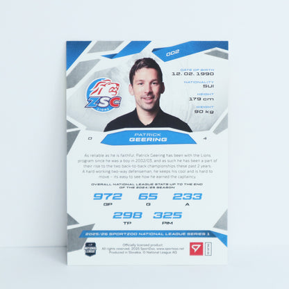 002 - ZSC - PATRICK GEERING - BASE SET