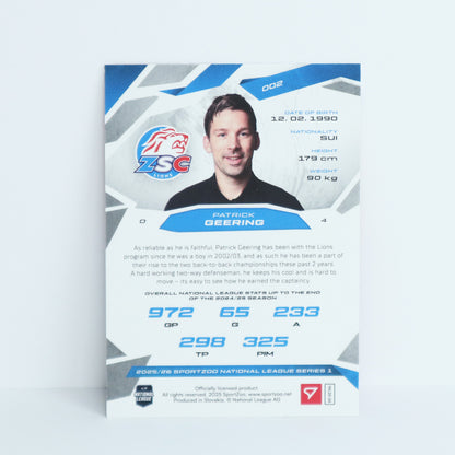 002 - ZSC - PATRICK GEERING - BASE PINK