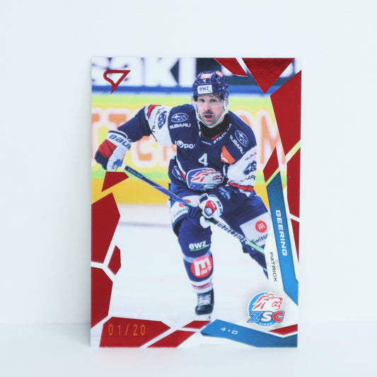 002 - ZSC - PATRICK GEERING - BASE RED - 01/20