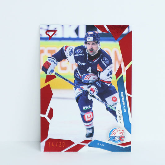 002 - ZSC - PATRICK GEERING - BASE RED - 14/20