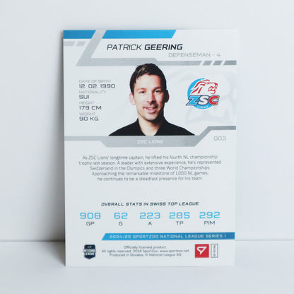 003 - ZSC - PATRICK GEERING - BASE SET