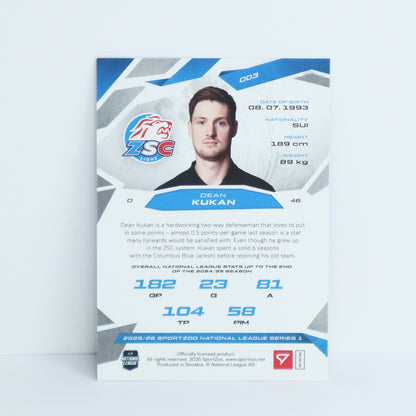 003 - ZSC - DEAN KUKAN - BASE BLUE