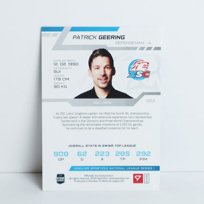 003 - ZSC - PATRICK GEERING - BASE GREEN