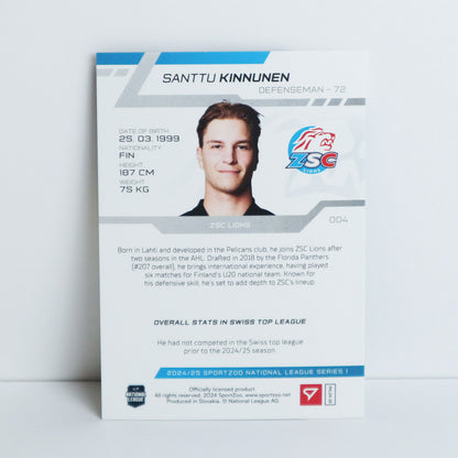 004 - ZSC - SANTTU KINNUNEN - BASE SET