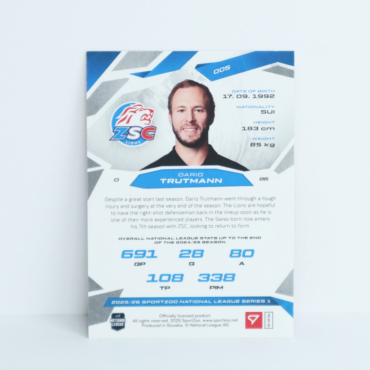 005 - ZSC - DARIO TRUTMANN - BASE PINK