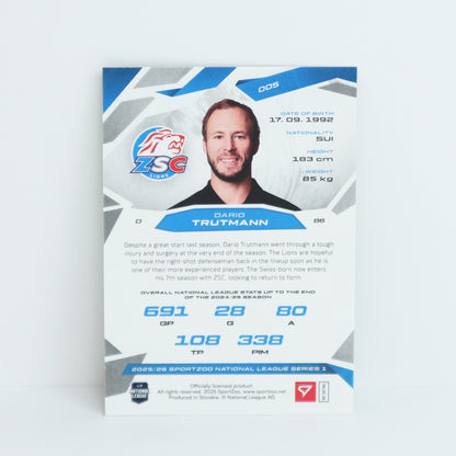 005 - ZSC - DARIO TRUTMANN - BASE GREEN - 04/30
