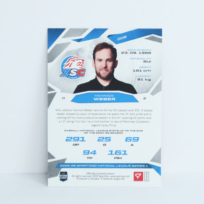 006 - ZSC - YANNICK WEBER - BASE BLUE