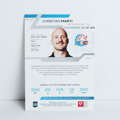 006 - ZSC - CHRISTIAN MARTI - BASE GREEN