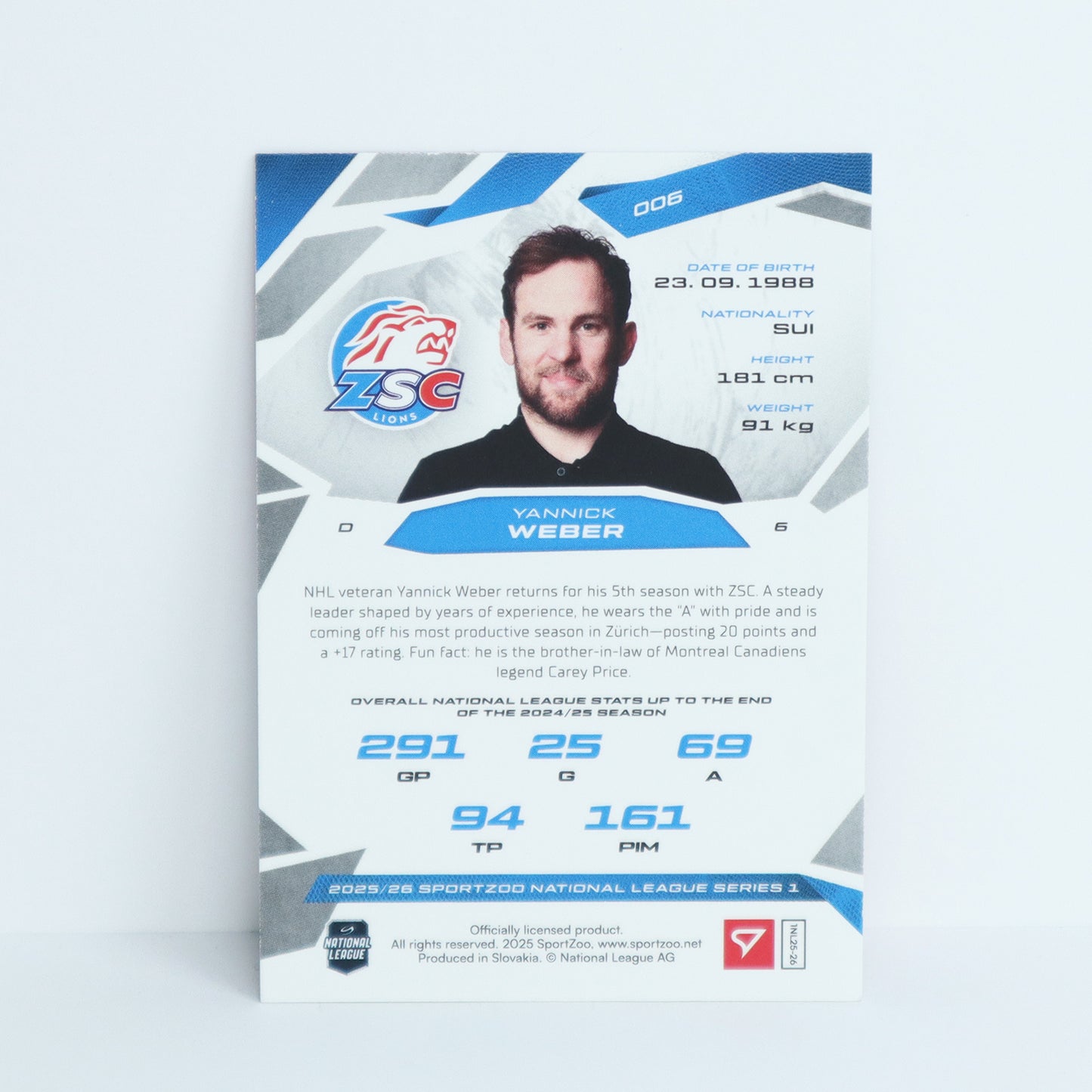 006 - ZSC - YANNICK WEBER - BASE PINK