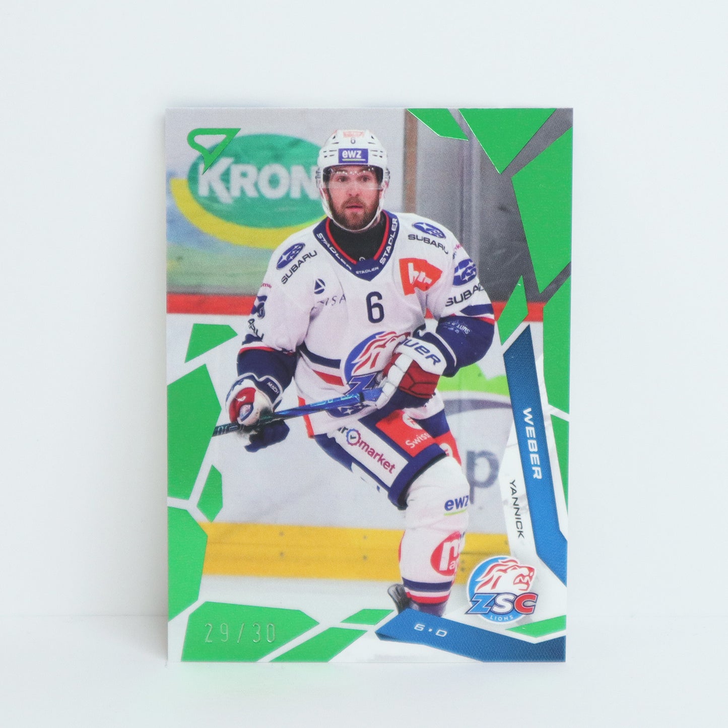 006 - ZSC - YANNICK WEBER - BASE GREEN - 29/30