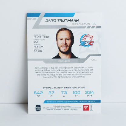 007 - ZSC - DARIO TRUTMANN - BASE SET