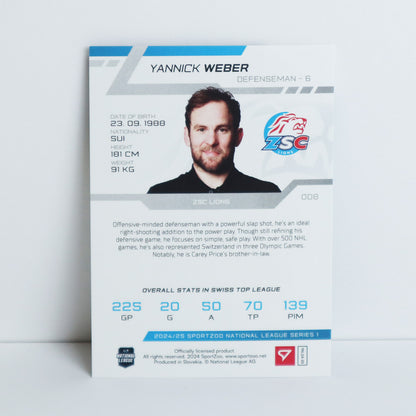 008 - ZSC - YANNICK WEBER - BASE SET