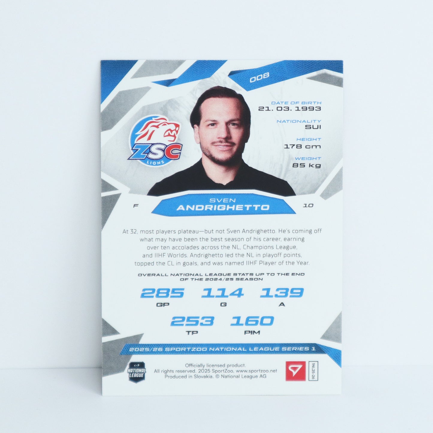 008 - ZSC - SVEN ANDRIGHETTO - BASE SET
