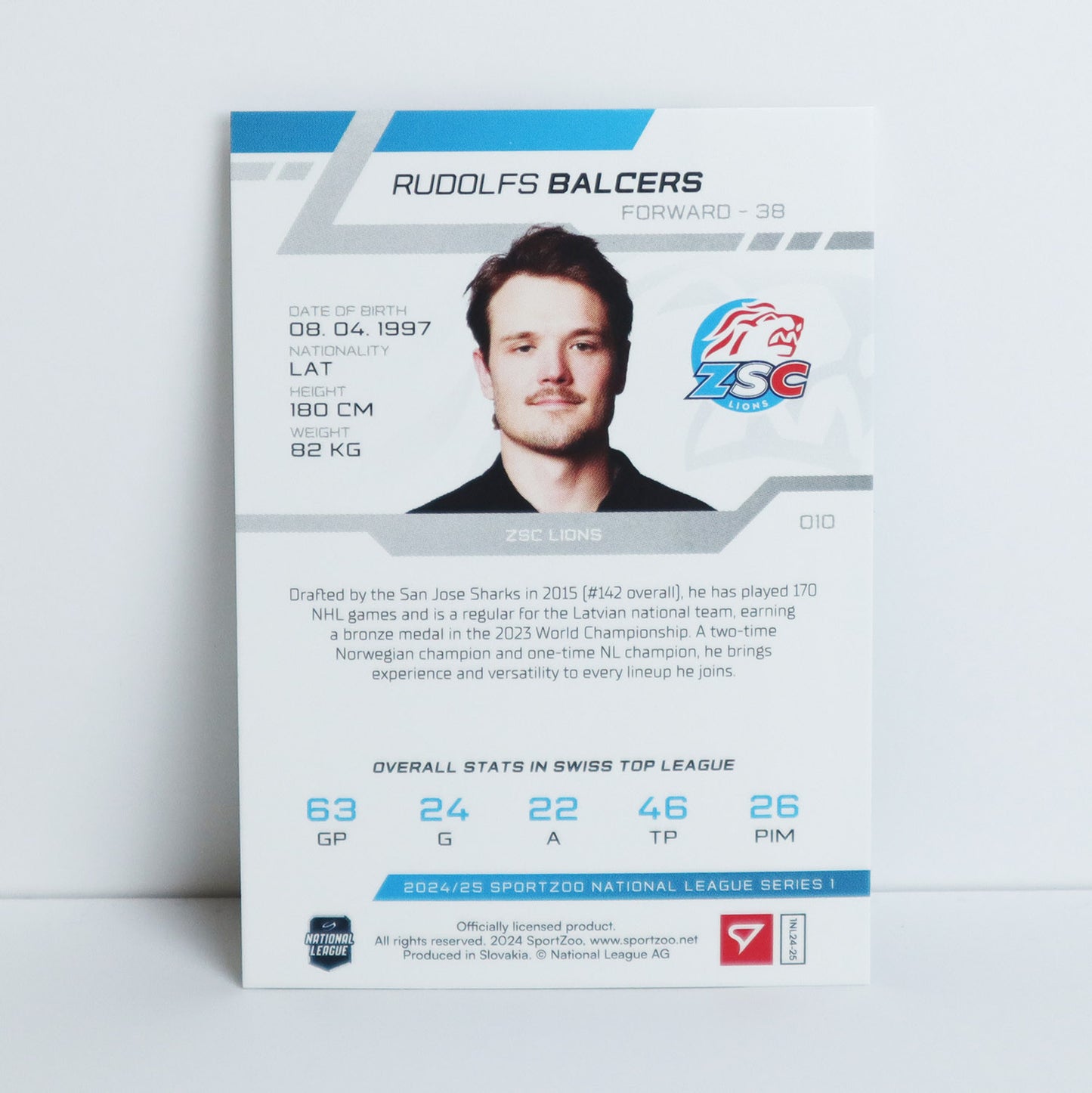 010 - ZSC - RUDOLFS BALCERS - BASE SET