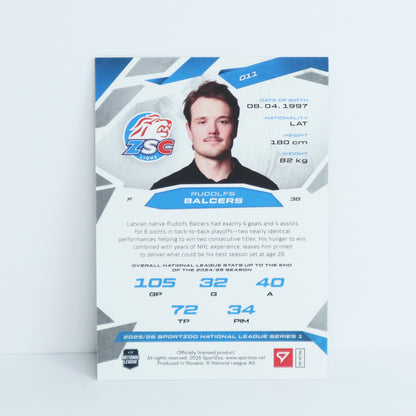 011 - ZSC - RUDOLFS BALCERS - BASE BLUE