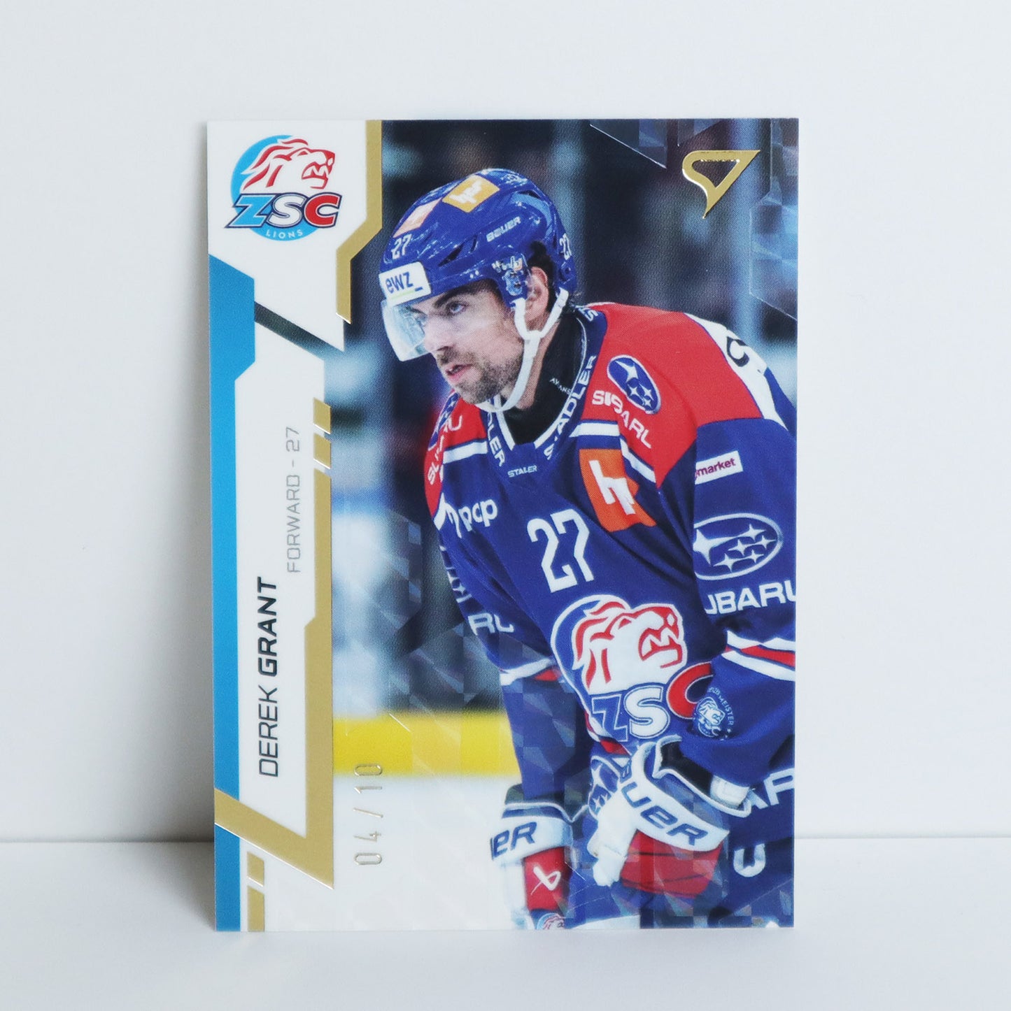 013 - ZSC - DEREK GRANT - BASE GOLD - 04/10