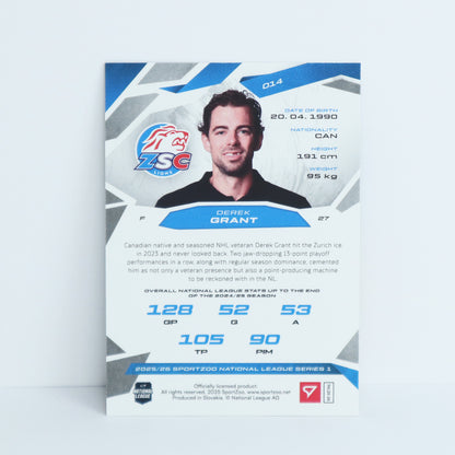 014 - ZSC - DEREK GRANT - BASE SET