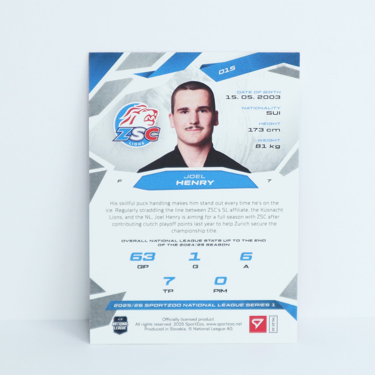 015 - ZSC - JOEL HENRY - BASE PINK