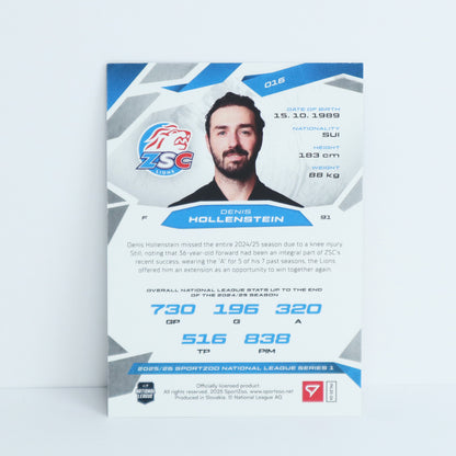 016 - ZSC - DENIS HOLLENSTEIN - BASE SET