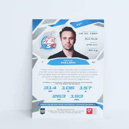 017 - ZSC - DENIS MALGIN - BASE GOLD - 05/10