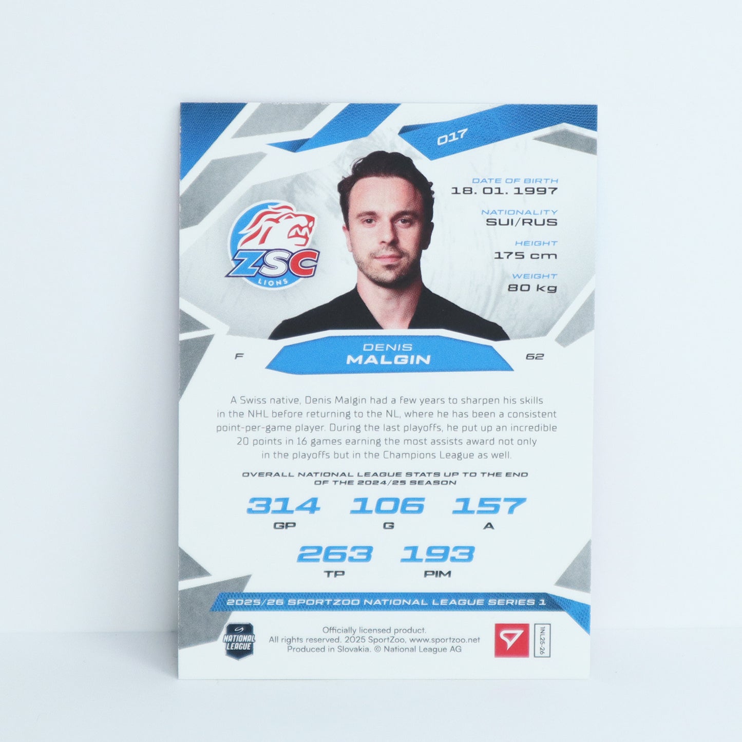 017 - ZSC - DENIS MALGIN - BASE PINK