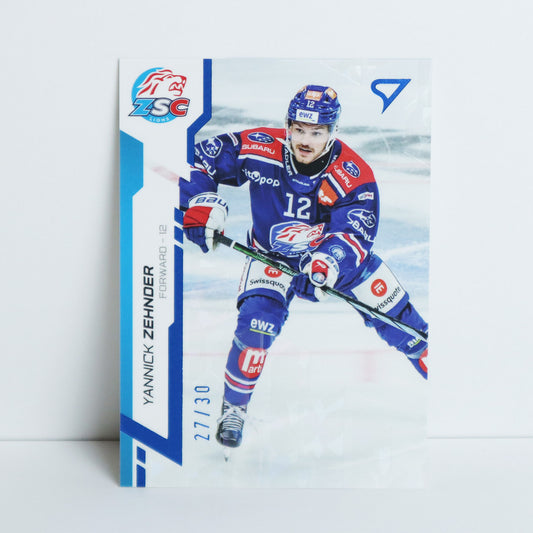 018 - ZSC - YANNICK ZEHNDER - BASE BLUE - 27/30