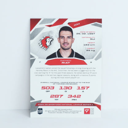 034 - LHC - DAMIEN RIAT - BASE SET