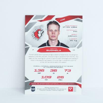 036 - LHC - ANTTI SUOMELA - BASE RED - 14/20