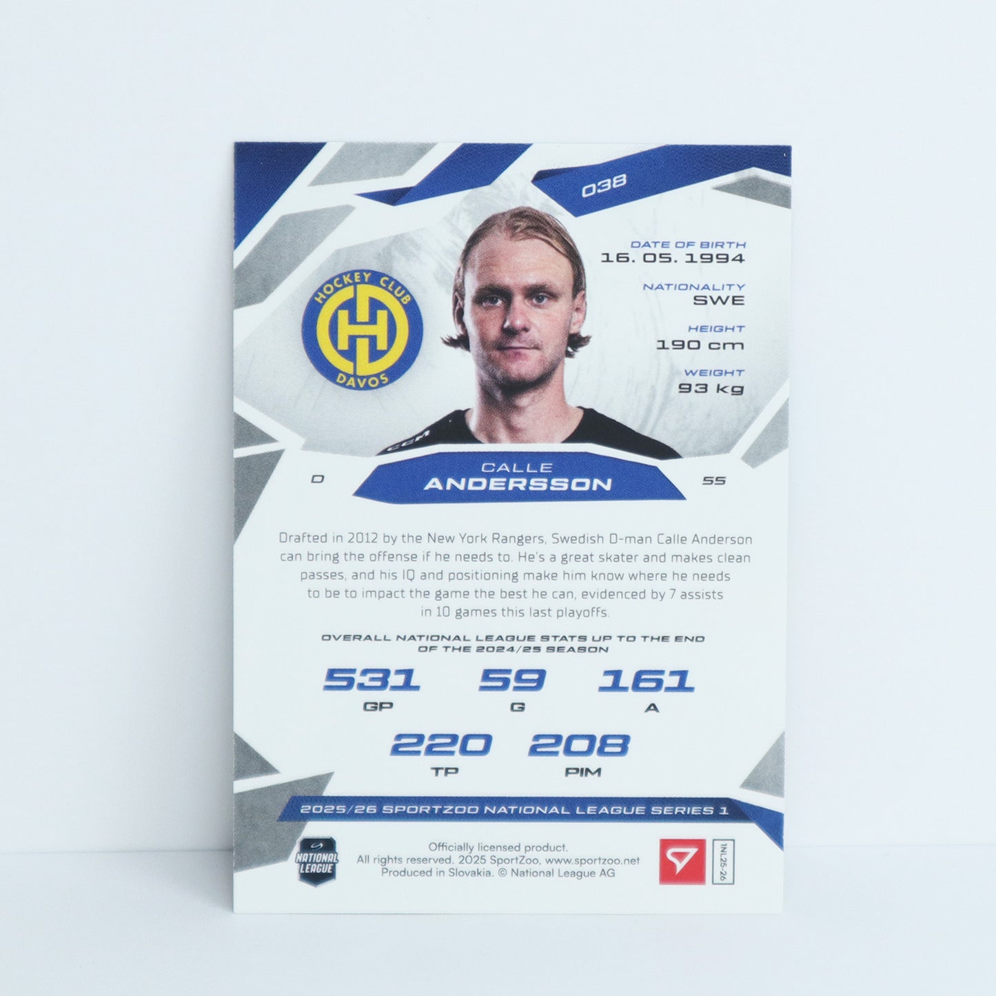 038 - HCD - CALLE ANDERSSON - BASE SET