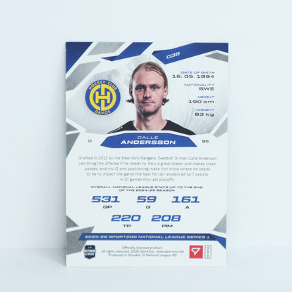 038 - HCD - CALLE ANDERSSON - BASE GREEN - 19/30