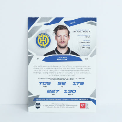 041 - HCD - LUKAS FRICK - BASE BLUE