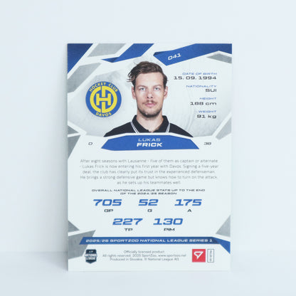 041 - HCD - LUKAS FRICK - BASE GREEN - 09/30