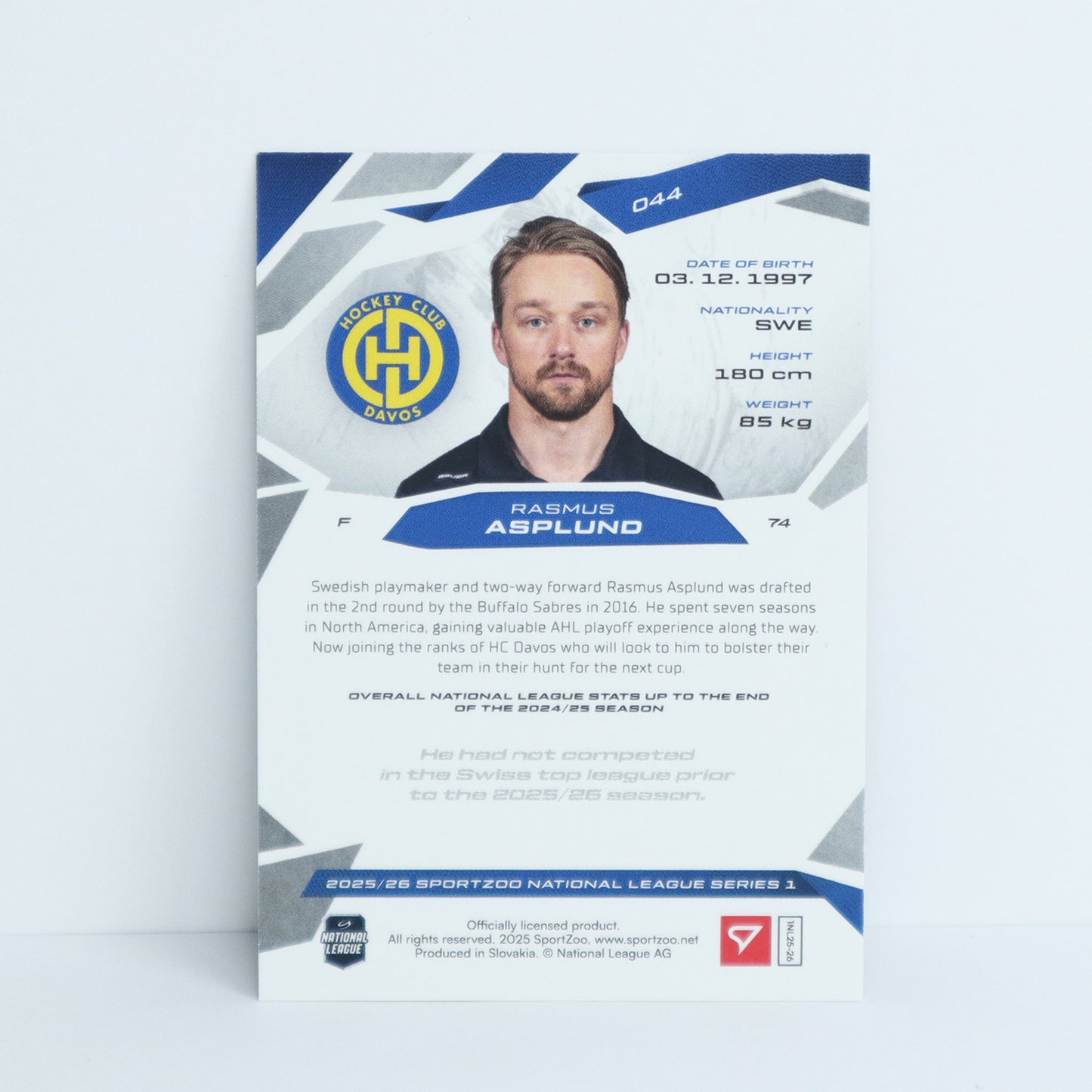 044 - HCD - RASMUS ASPLUND - BASE SET