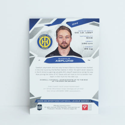 044 - HCD - RASMUS ASPLUND - BASE BLUE