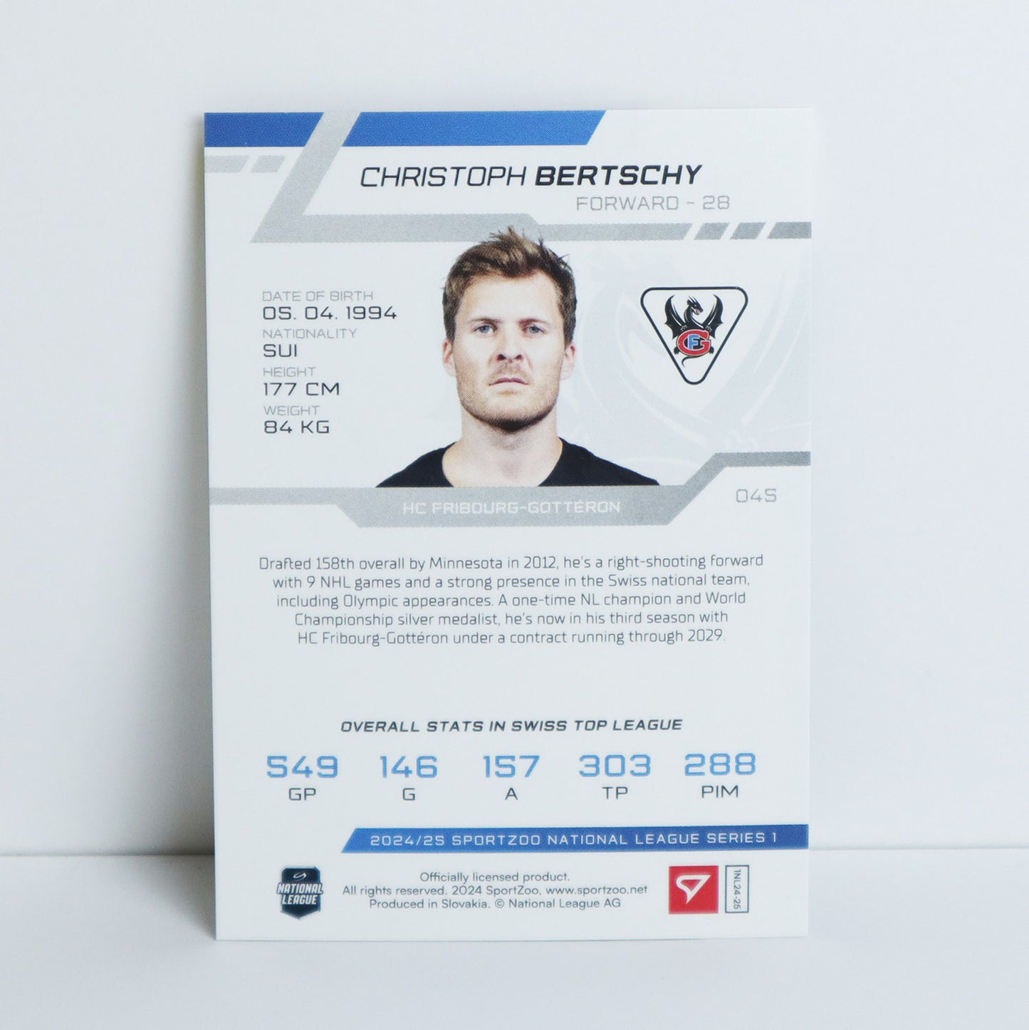 045 - FRI - CH. BERTSCHY - BASE SET