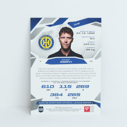 045 - HCD - ENZO CORVI - BASE BLACK - 1/1